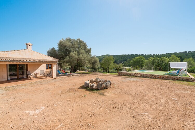 Villa Sa Plana à Calvià : piscine d'eau salée et nature - Photo 27