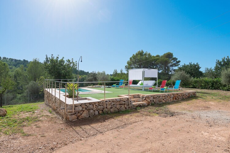 Villa Sa Plana à Calvià : piscine d'eau salée et nature - Photo 29