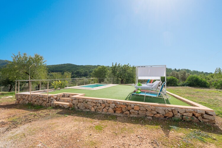 Villa Sa Plana à Calvià : piscine d'eau salée et nature - Photo 30