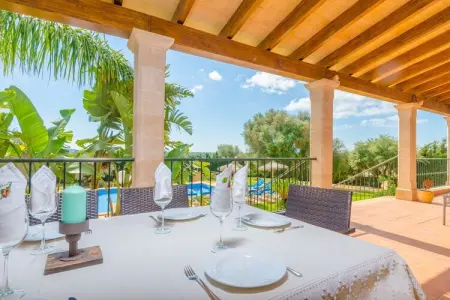 Can Bou – Villa 8 pers. avec piscine aux Baléares : photo 8