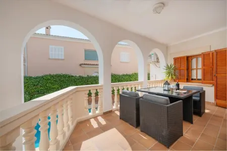 Villa Teulera à Palma : piscine privée 7,5 m : photo 9