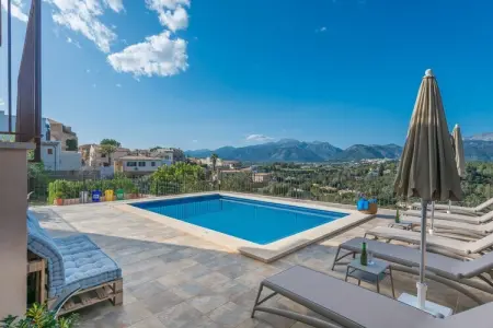 Can Jaume Fuster, villa avec piscine à Búger : photo 3