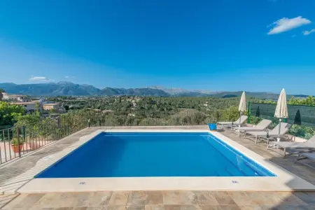 Can Jaume Fuster, villa avec piscine à Búger : photo 6