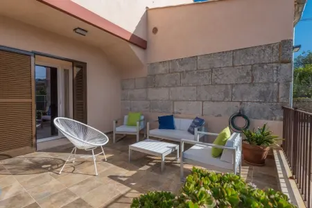 Can Jaume Fuster, villa avec piscine à Búger : photo 14