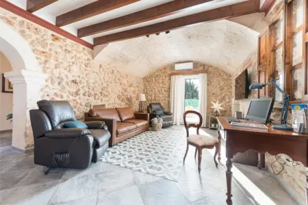 Can Jaume Fuster, villa avec piscine à Búger : photo 18