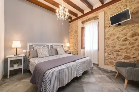 Can Jaume Fuster, villa avec piscine à Búger : photo 24