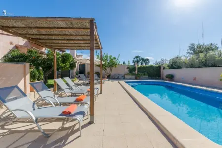 Villa Pula Viñas avec piscine d'eau salée à Son Servera : photo 4