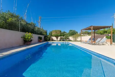 Villa Pula Viñas avec piscine d'eau salée à Son Servera : photo 6