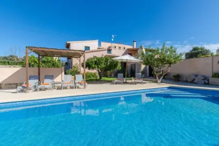 Villa Pula Viñas avec piscine d'eau salée à Son Servera : photo 14