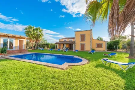 Location villa à Muro, Illes Balears, Ca Na Granada - Villa avec piscine privée à Muro