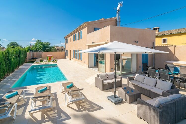 Ca Na Rossa, villa 6 pers. piscine d'eau salée à Sineu - Photo 12