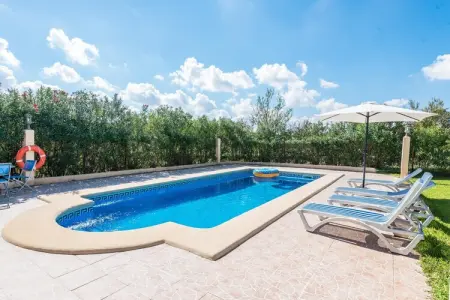 Sa Figuera Blanca – Villa à Búger, piscine d'eau salée : photo 3