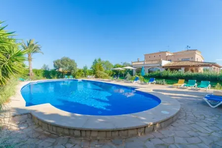 Villa Na Pont : 7 chambres, piscine 20x10m à Campos : photo 2