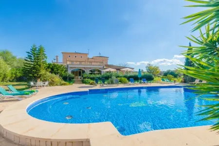 Villa Na Pont : 7 chambres, piscine 20x10m à Campos : photo 16