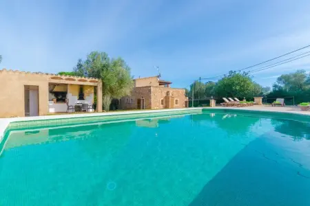 Villa Es Figueral à Campos : piscine 6x10m et jardin : photo 2