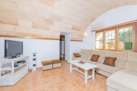 Villa Es Figueral à Campos : piscine 6x10m et jardin : photo 4