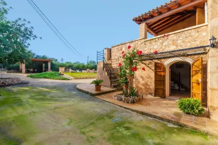 Villa Es Figueral à Campos : piscine 6x10m et jardin : photo 8