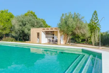 Villa Es Figueral à Campos : piscine 6x10m et jardin : photo 11