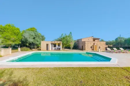 Villa Es Figueral à Campos : piscine 6x10m et jardin : photo 15