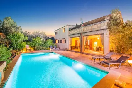 Villa Son Gorriò, piscine privée à Sant Llorenç : photo 8