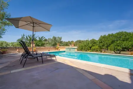 Villa Son Gorriò, piscine privée à Sant Llorenç : photo 9