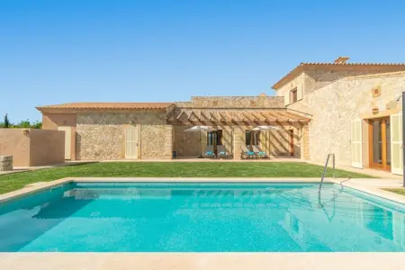 Villa Fetget-can Bosco, piscine et jardin clos à Son Servera : photo 7