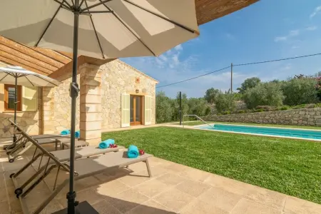 Villa Fetget-can Bosco, piscine et jardin clos à Son Servera : photo 10