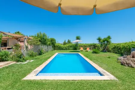 Villa El Reboster : piscine privée et vignoble à Majorque : photo 12