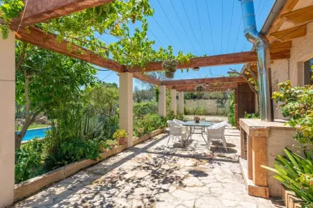 Villa El Reboster : piscine privée et vignoble à Majorque : photo 25