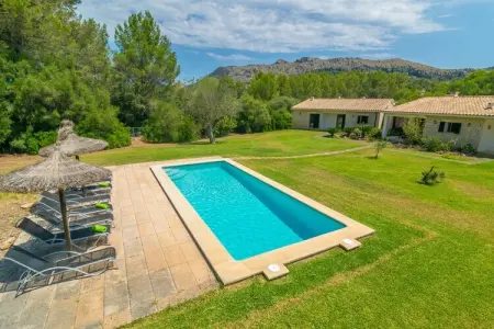 Villa L'esplai à Pollença : piscine 9x4m, 4 chambres : photo 3