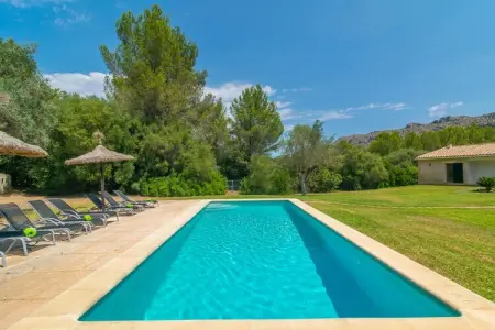 Villa L'esplai à Pollença : piscine 9x4m, 4 chambres : photo 4
