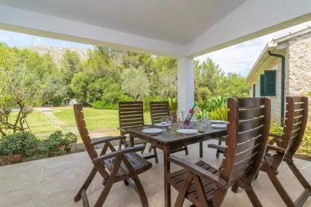 Villa L'esplai à Pollença : piscine 9x4m, 4 chambres : photo 5
