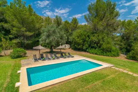 Villa L'esplai à Pollença : piscine 9x4m, 4 chambres : photo 50