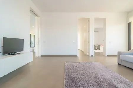 Villa Son Sastre, piscine privée et porche avec vue à Muro : photo 14