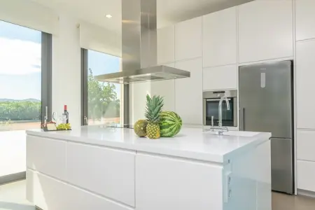 Villa Son Sastre, piscine privée et porche avec vue à Muro : photo 19
