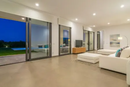 Villa Son Sastre, piscine privée et porche avec vue à Muro : photo 24