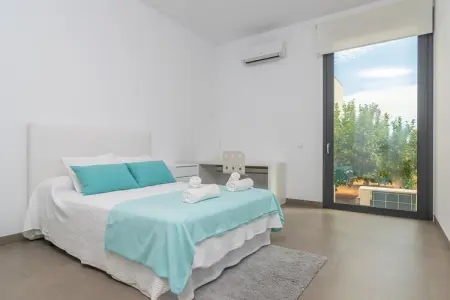 Villa Son Sastre, piscine privée et porche avec vue à Muro : photo 31