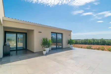 Villa Son Sastre, piscine privée et porche avec vue à Muro : photo 45