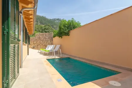 Villa Can Moreu, piscine et vue Sierra de Tramuntana : photo 33