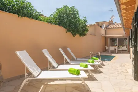 Villa Can Moreu, piscine et vue Sierra de Tramuntana : photo 34
