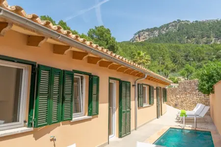 Villa Can Moreu, piscine et vue Sierra de Tramuntana : photo 36