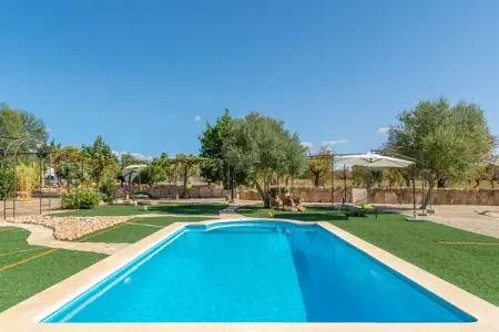 Sa Caseta, villa 6 pers. piscine à Santa María : photo 8