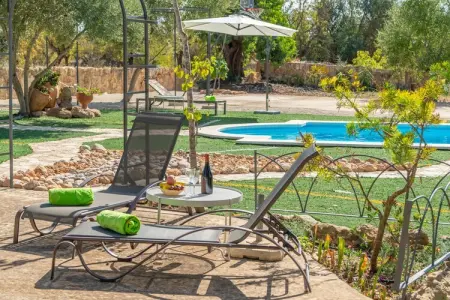 Sa Caseta, villa 6 pers. piscine à Santa María : photo 44