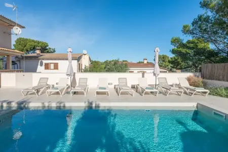 Calma, Villa à Son Serra avec Piscine d'Eau Salée - Photo 10