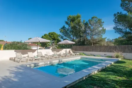 Calma, Villa à Son Serra avec Piscine d'Eau Salée - Photo 12
