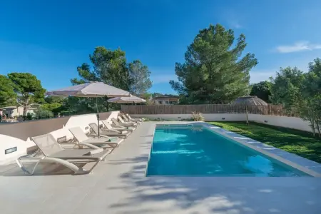 Calma, Villa à Son Serra avec Piscine d'Eau Salée - Photo 14