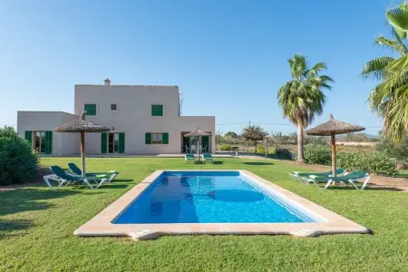 Sa Carrotja, villa 6 pers. piscine salée à Porto Cristo : photo 11