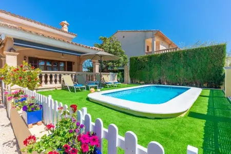 Villa Magdalena Gomila Marimon, 8 pers., piscine à Alcudia : photo 10