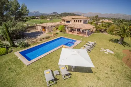 Villa Cal Moliner, piscine privée près de Pollença : photo 35