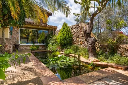 Villa Cal Moliner, piscine privée près de Pollença : photo 36